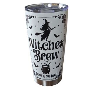 Witches Brew Stainless Steel Travel Mug.  NWOT
